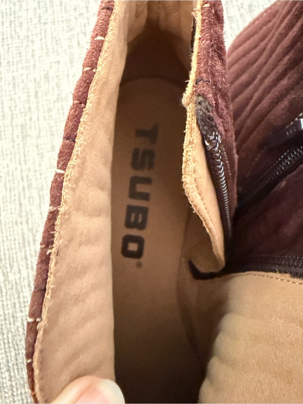 Tsubo Suede Booties Shoes - Picture 3 of 8